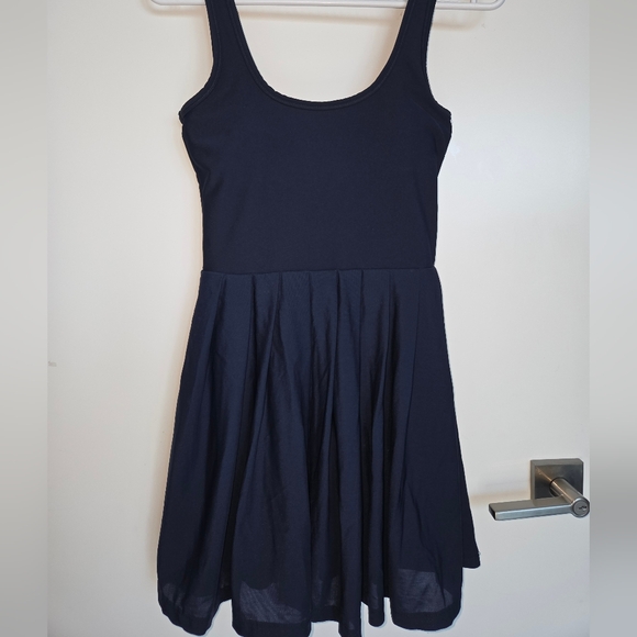 Dresses & Skirts - Navy Dress/Jumpsuit Fit-and-Flare